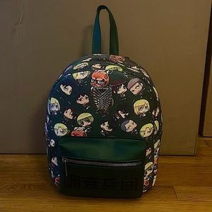 Mini Green Anime Backpack